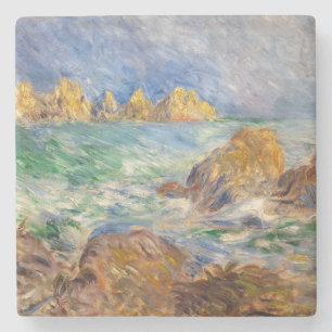 Pierre-Auguste Renoir - Marine, Guernesey Stenen Onderzetter