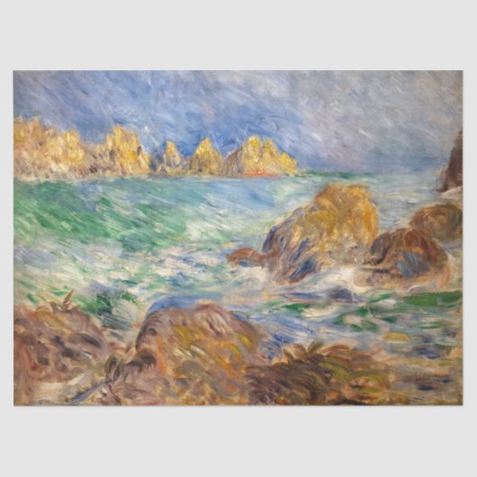 Pierre-Auguste Renoir - Marine, Guernesey Tissuepapier (Voorkant)