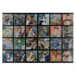 Pierre-Auguste Renoir - Masterstuks Collage Snijplank