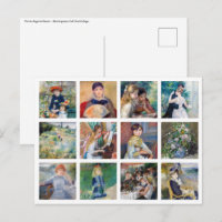 Pierre-Auguste Renoir - Masterstuks Grid Collage