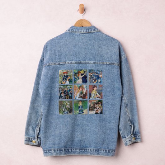 Pierre-Auguste Renoir - Masterstuks Grid Collage Denim Jacket (Hangar)