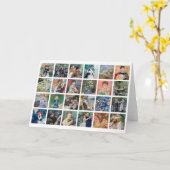 Pierre-Auguste Renoir - Masterstuks Grid Collage Kaart (Gele Bloem)