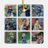 Pierre-Auguste Renoir - Masterstuks Grid Collage Keramisch Ornament (Voorkant)