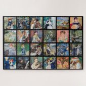 Pierre-Auguste Renoir - Masterstuks Grid Collage Legpuzzel (Horizontaal)