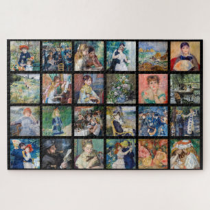 Pierre-Auguste Renoir - Masterstuks Grid Collage Legpuzzel