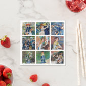 Pierre-Auguste Renoir - Masterstuks Grid Collage Servet (Insitu)