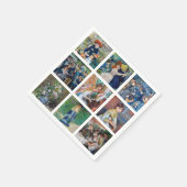 Pierre-Auguste Renoir - Masterstuks Grid Collage Servet (Hoek)