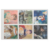 Pierre-Auguste Renoir - Masterstuks Grid Collage Stof (Fat Quarter)