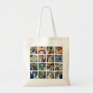 Pierre-Auguste Renoir - Masterstuks Grid Collage Tote Bag