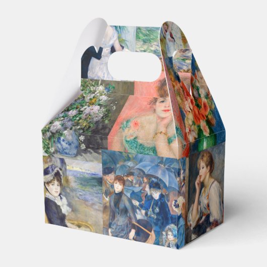 Pierre-Auguste Renoir - Masterstuks Patchwork Bedankdoosjes (Voorkant Zijde)