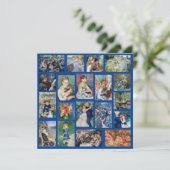 Pierre-Auguste Renoir - Masterstuks Patchwork Bedankkaart (Staand voorkant)