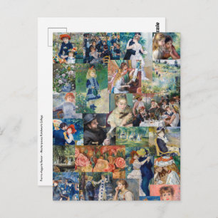 Pierre-Auguste Renoir - Masterstuks Patchwork Briefkaart