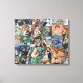 Pierre-Auguste Renoir - Masterstuks Patchwork Canvas Afdruk (Voorkant)
