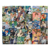 Pierre-Auguste Renoir - Masterstuks Patchwork Foto Afdruk (Voorkant)