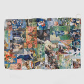 Pierre-Auguste Renoir - Masterstuks Patchwork Golfhanddoek (Horizontaal)