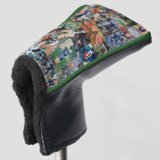 Pierre-Auguste Renoir - Masterstuks Patchwork Golfheadcover (3/4 voorkant)