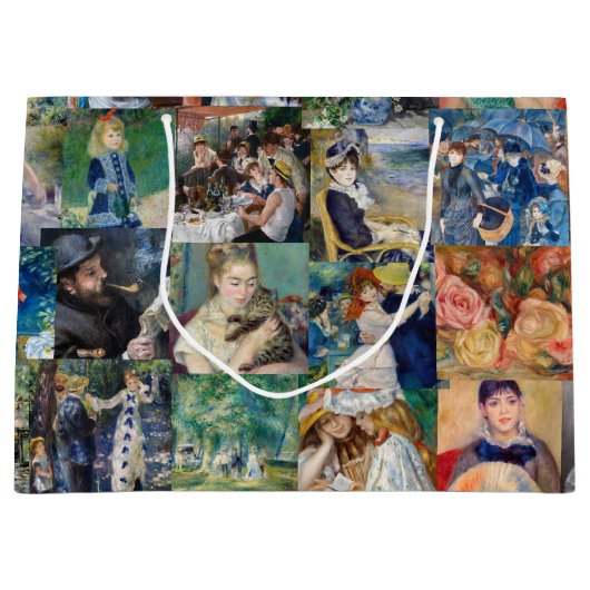 Pierre-Auguste Renoir - Masterstuks Patchwork Groot Cadeauzakje (Voorkant)