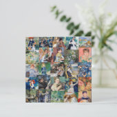 Pierre-Auguste Renoir - Masterstuks Patchwork Kaart (Staand voorkant)