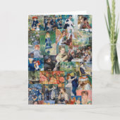 Pierre-Auguste Renoir - Masterstuks Patchwork Kaart (Voorkant)