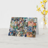 Pierre-Auguste Renoir - Masterstuks Patchwork Kaart (Gele Bloem)