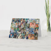 Pierre-Auguste Renoir - Masterstuks Patchwork Kaart (Voorkant)
