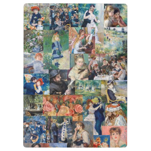Pierre-Auguste Renoir - Masterstuks Patchwork Klembord (Achterkant)