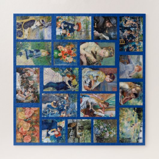 Pierre-Auguste Renoir - Masterstuks Patchwork Legpuzzel (Horizontaal)