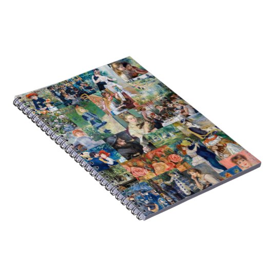 Pierre-Auguste Renoir - Masterstuks Patchwork Notitieboek (Rechterzijde)