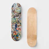 Pierre-Auguste Renoir - Masterstuks Patchwork Persoonlijk Skateboard (Voorkant)