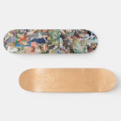 Pierre-Auguste Renoir - Masterstuks Patchwork Persoonlijk Skateboard (Horizontaal)