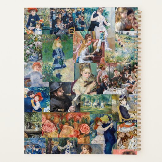 Pierre-Auguste Renoir - Masterstuks Patchwork Planner (Achterkant)