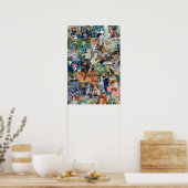 Pierre-Auguste Renoir - Masterstuks Patchwork Poster (Keuken)
