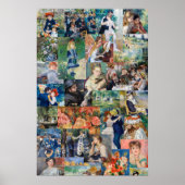 Pierre-Auguste Renoir - Masterstuks Patchwork Poster (Voorkant)