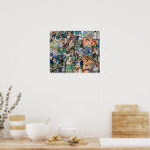 Pierre-Auguste Renoir - Masterstuks Patchwork Poster (Keuken)