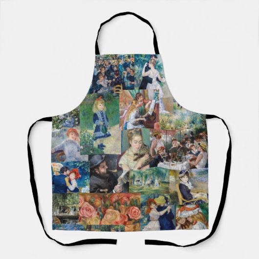 Pierre-Auguste Renoir - Masterstuks Patchwork Schort (Voorkant)