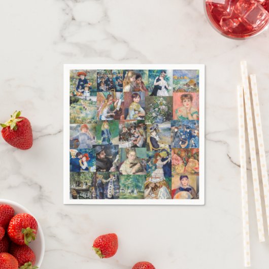Pierre-Auguste Renoir - Masterstuks Patchwork Servet (Insitu)