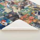 Pierre-Auguste Renoir - Masterstuks Patchwork Sherpa Deken (3/4)