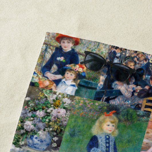 Pierre-Auguste Renoir - Masterstuks Patchwork Strandlaken (In situ)