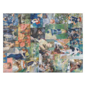 Pierre-Auguste Renoir - Masterstuks Patchwork Tafelkleed (Voorkant (Horizontaal))