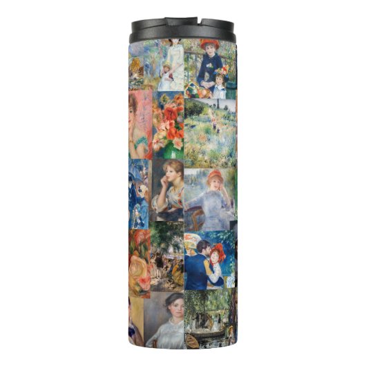 Pierre-Auguste Renoir - Masterstuks Patchwork Thermosbeker (Achterkant)