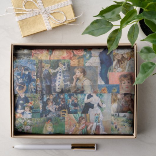 Pierre-Auguste Renoir - Masterstuks Patchwork Tissuepapier (Geschenk)