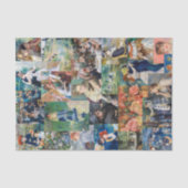 Pierre-Auguste Renoir - Masterstuks Patchwork Tissuepapier (Voorkant)