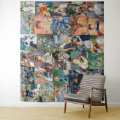 Pierre-Auguste Renoir - Masterstuks Patchwork Wandkleed (In situ)