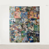 Pierre-Auguste Renoir - Masterstuks Patchwork Wandkleed (Voorkant)