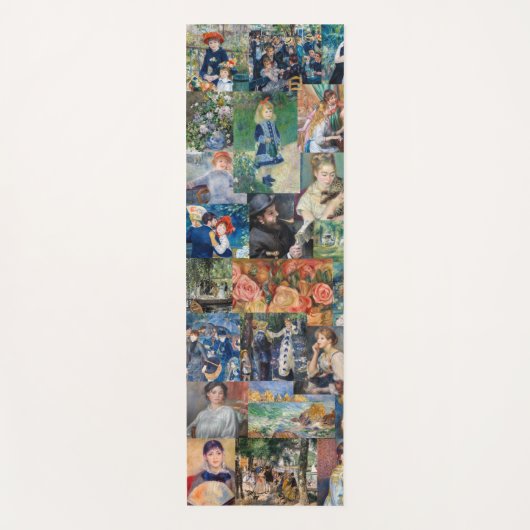Pierre-Auguste Renoir - Masterstuks Patchwork Yogamat (Voorkant)