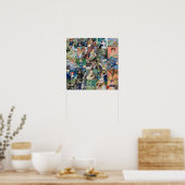 Pierre-Auguste Renoir - Meesterwerken Patchwork Poster (Keuken)