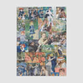 Pierre-Auguste Renoir - Meesterwerken Patchwork Tissuepapier