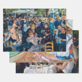 Pierre-Auguste Renoir - Meesterwerken Selectie Inpakpapier Vel