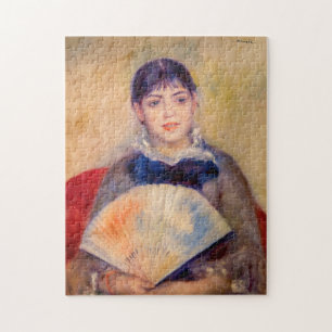 Pierre-Auguste Renoir - Meisje met een fan Legpuzzel