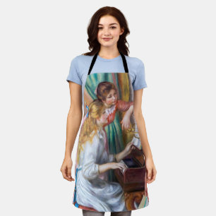Pierre Auguste Renoir - Meisjes aan de piano Schort